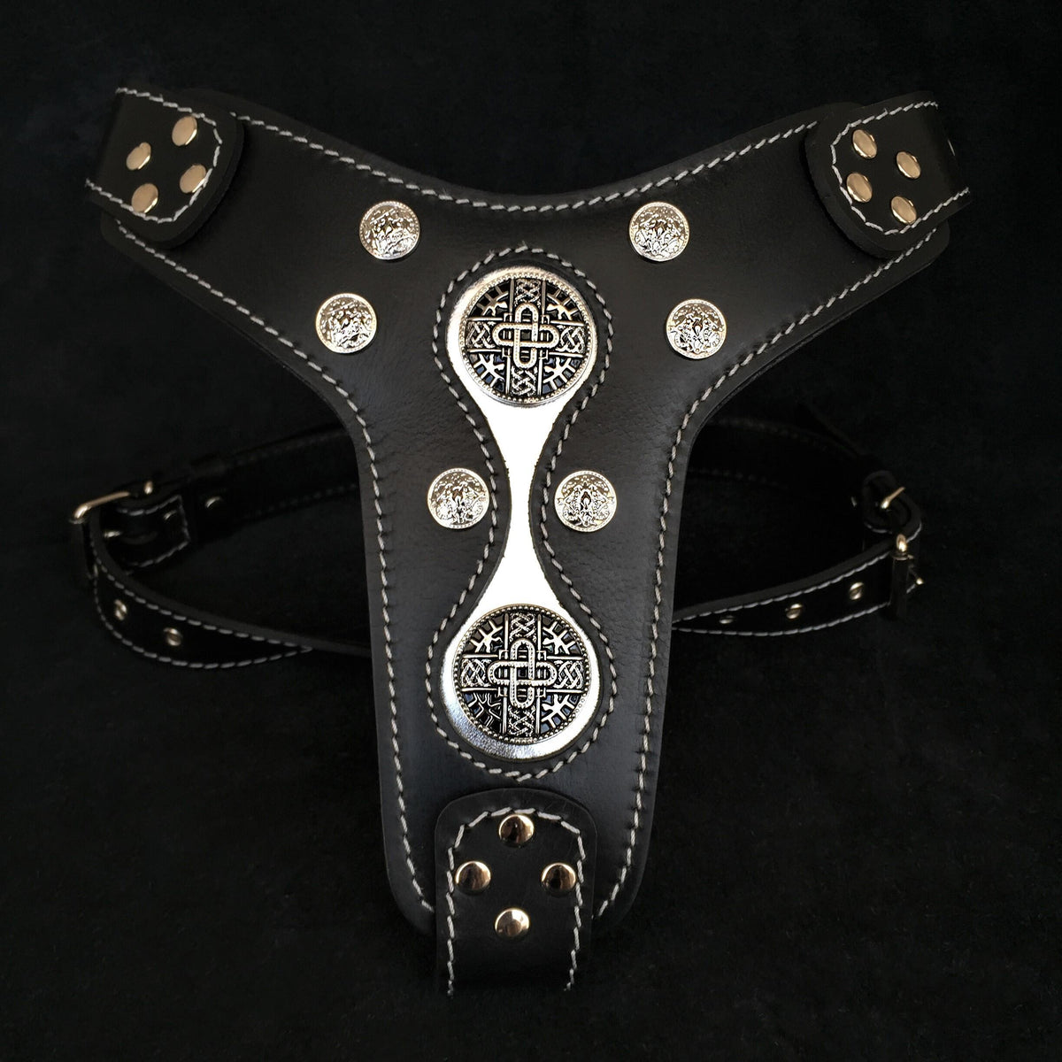 Bestia Hektor Leather Dog Harness