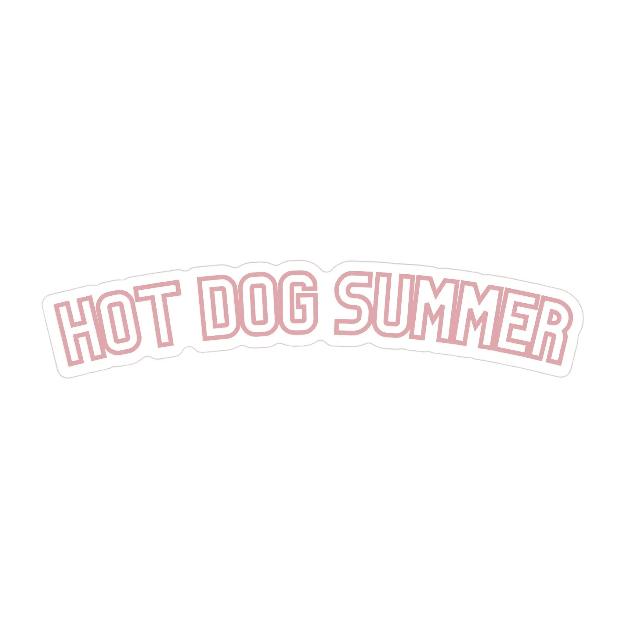Fur Elise Hot Dog Summer Sticker