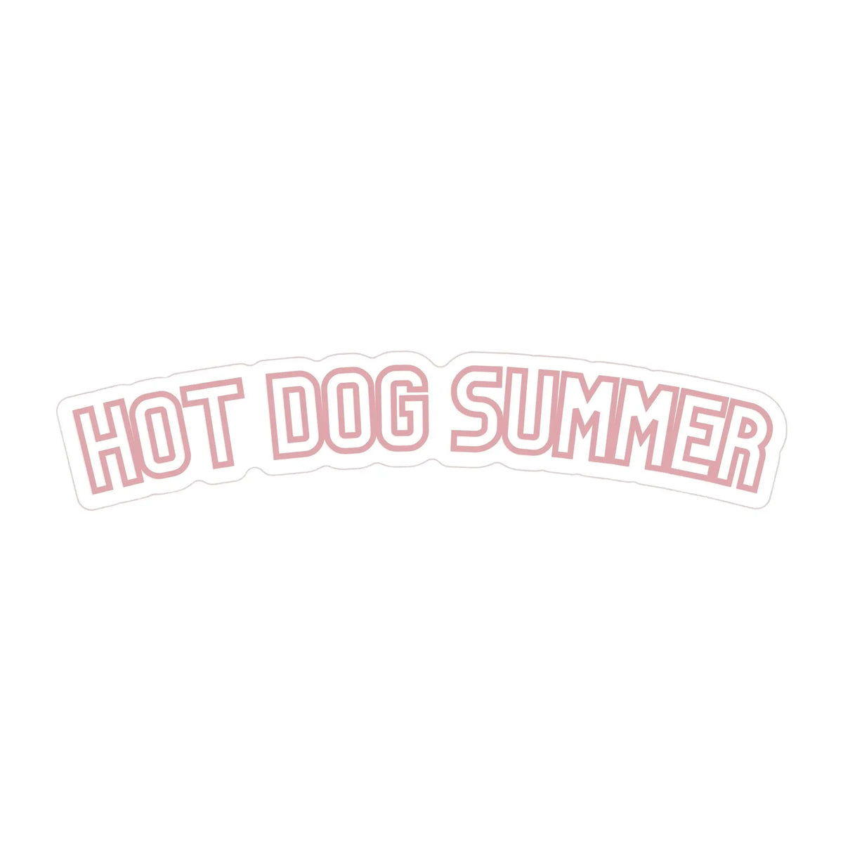Fur Elise Hot Dog Summer Sticker