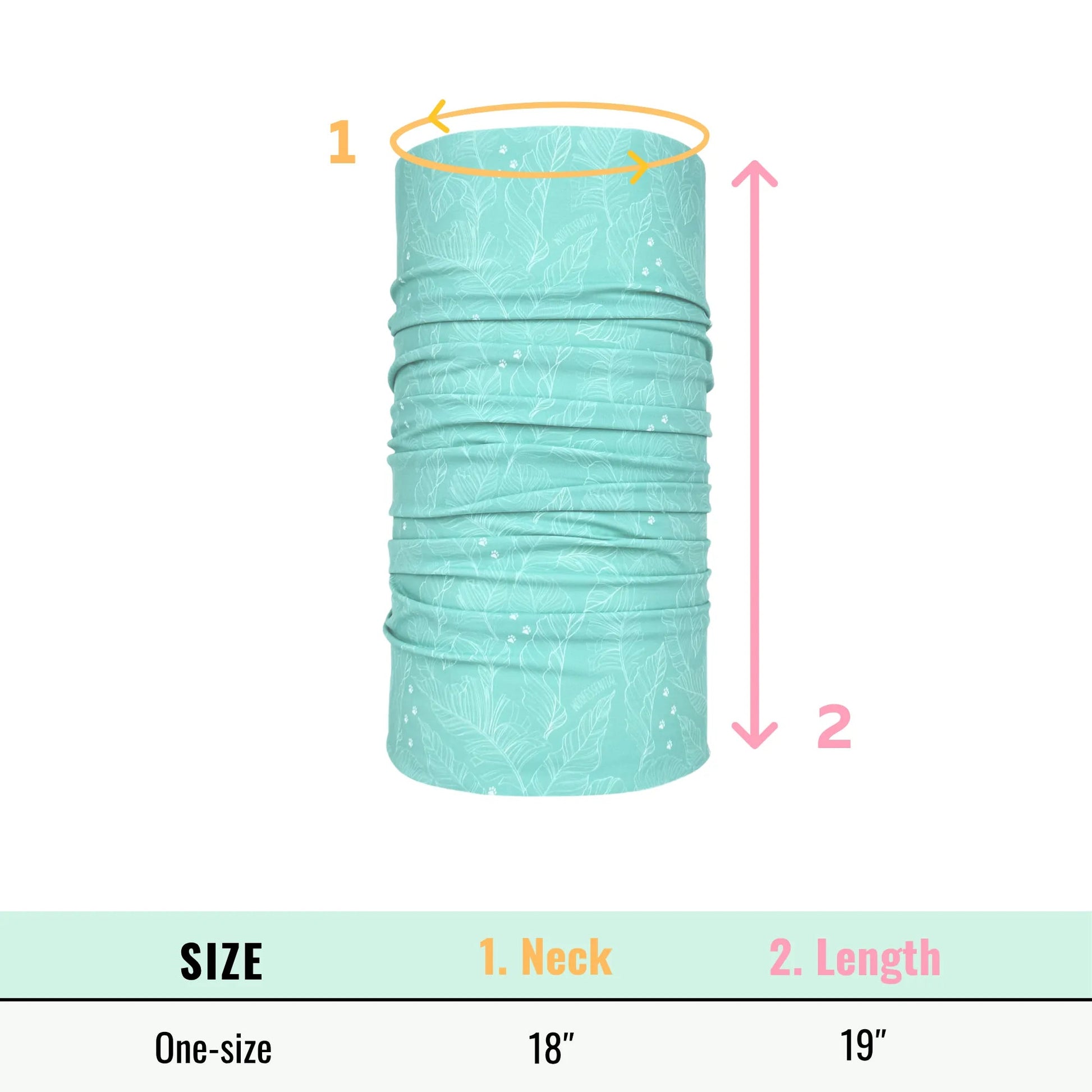 CoolingPals Human Cooling Neck Gaiter WOOFESSENTIAL