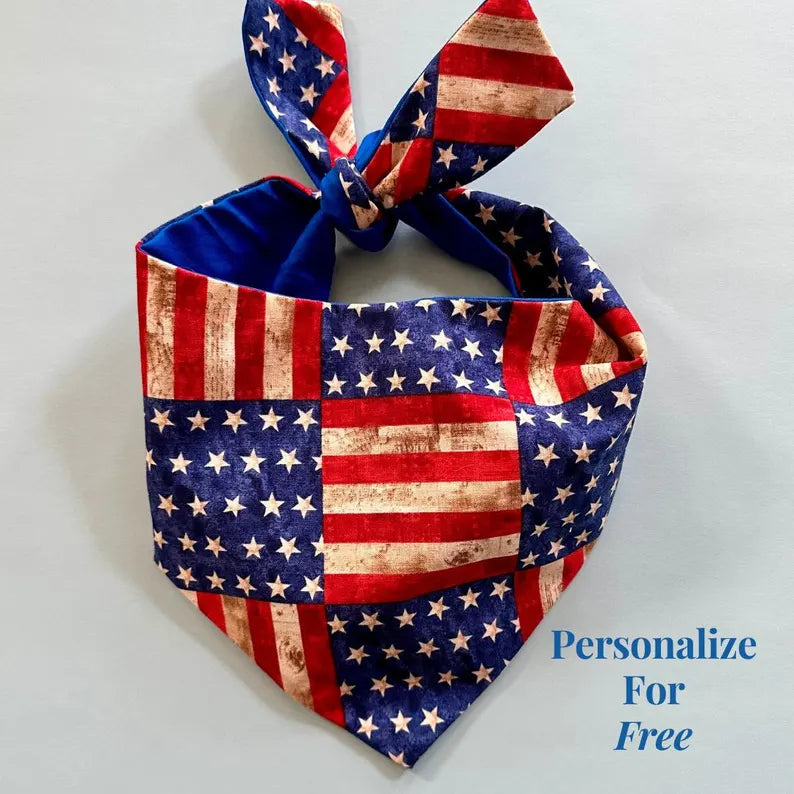 USA Dog Bandana Happy Tails Outfitters