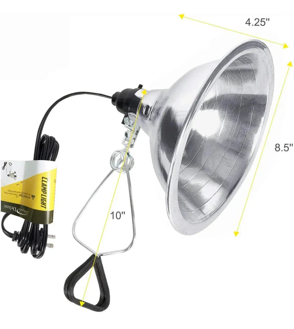 100w/150w Heat lamp with clamp (No bulb included) Horizon Animal Care