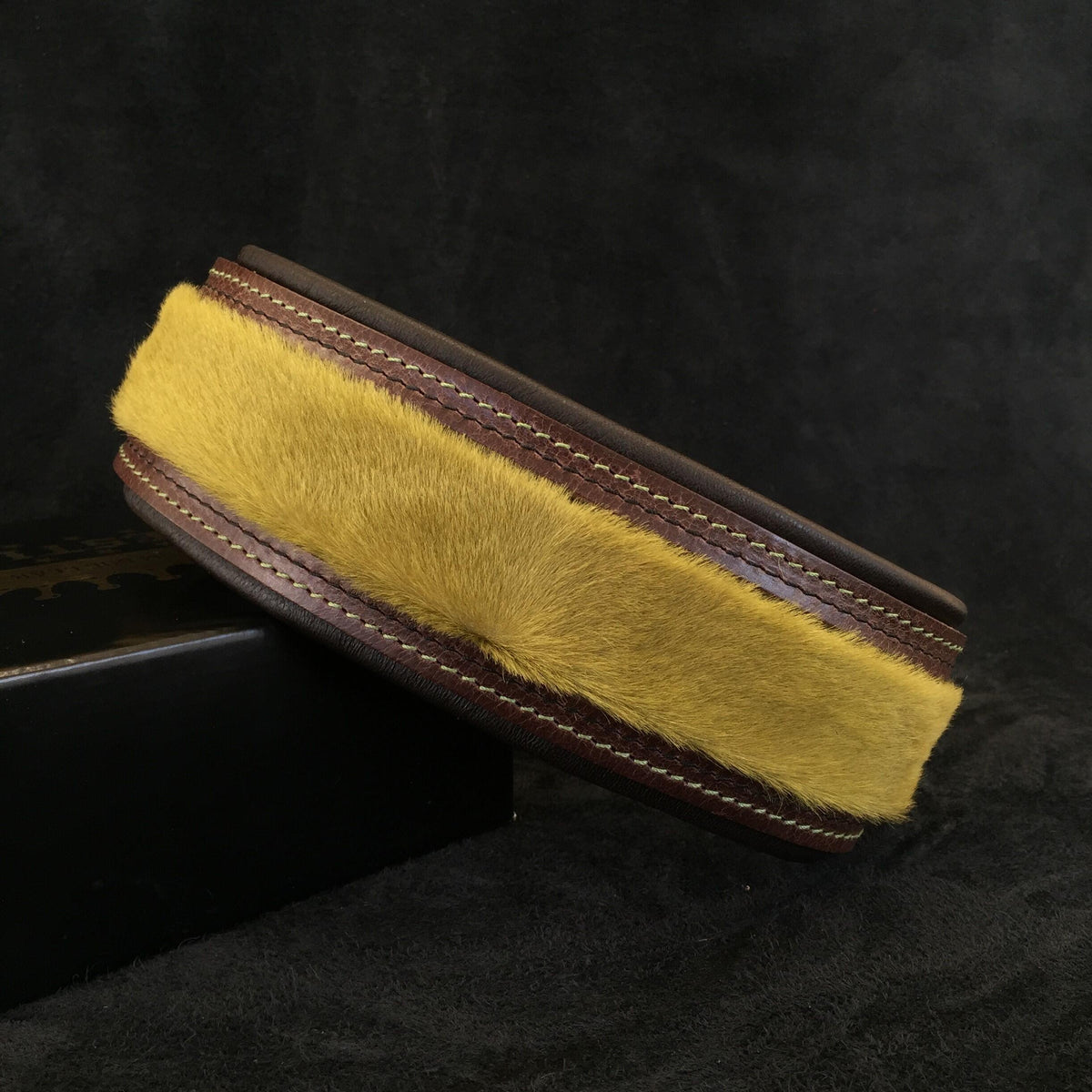 Bestia Shrek Leather Dog Collar