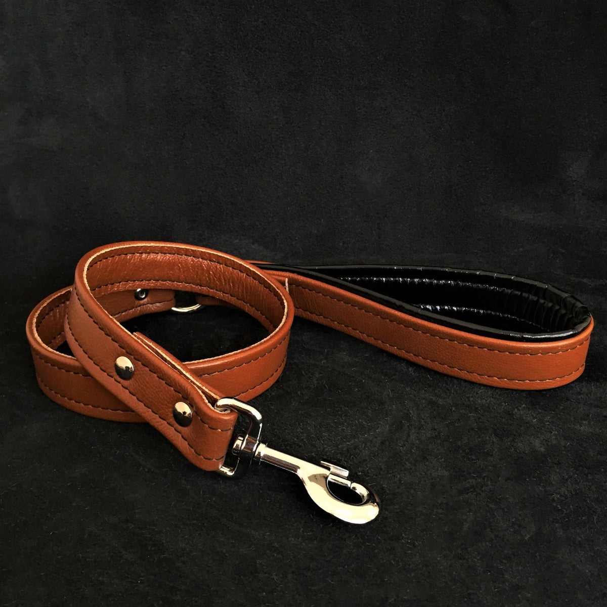 Bestia Soft Leather Dog Leash – Brown