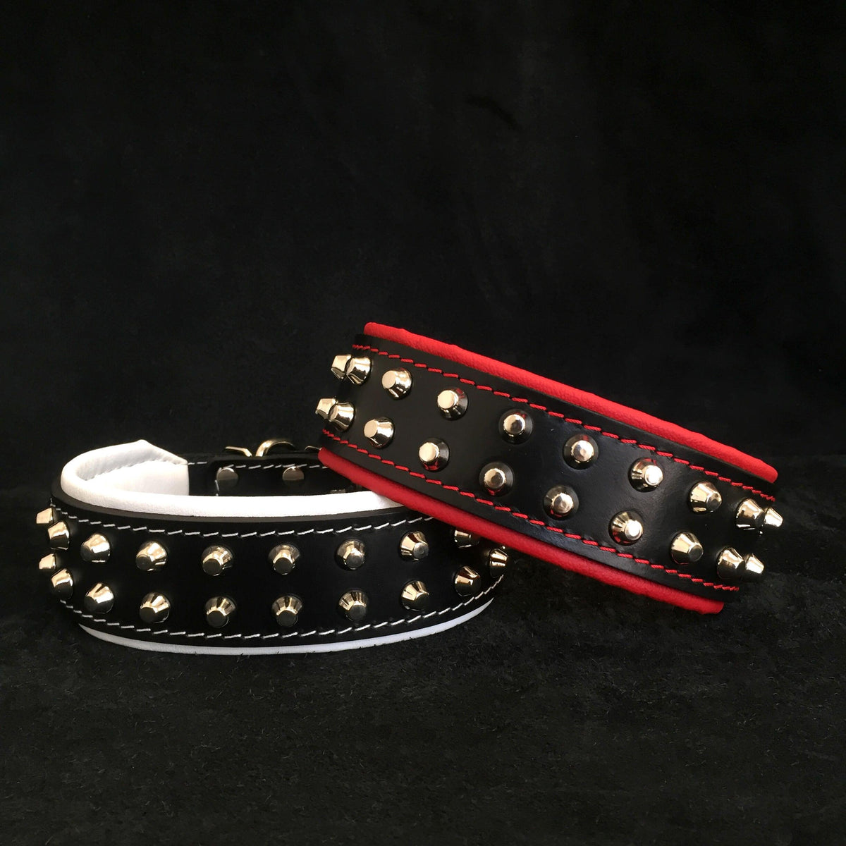Bestia Rocky Leather Dog Collar
