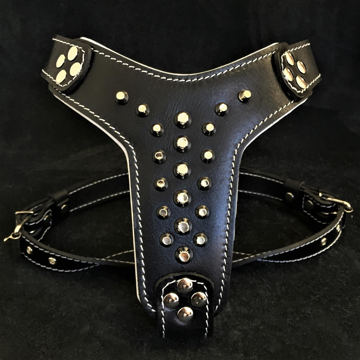 Bestia Rocky Leather Dog Harness – Small–Medium Dogs