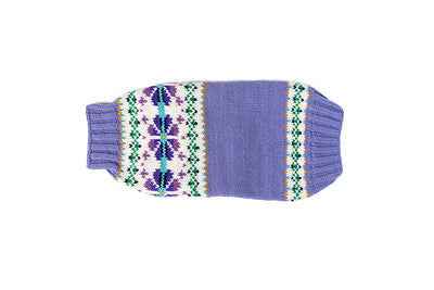 Lavender Flowers Dog Sweater