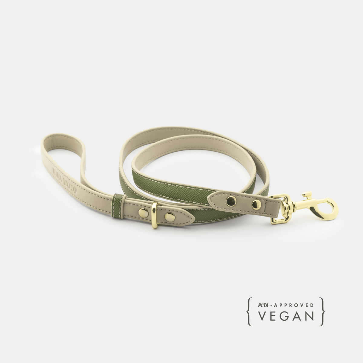 Leash 4ft - Vegan Leather Nina Woof