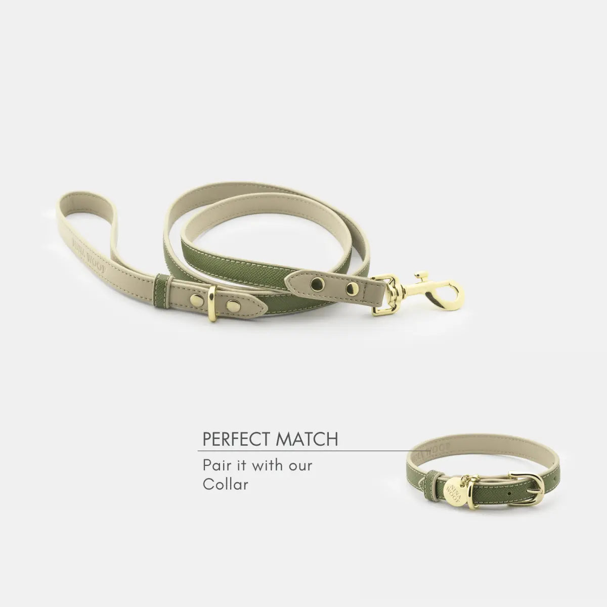 Leash 4ft - Vegan Leather - Copenhagen Nina Woof