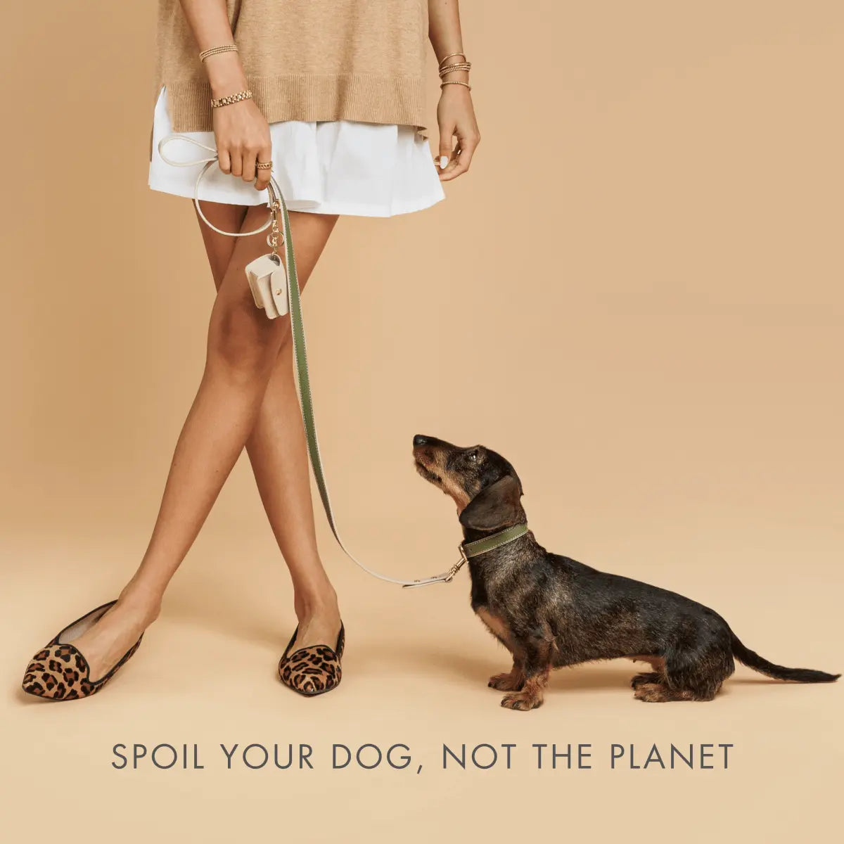 Leash 4ft - Vegan Leather - Copenhagen Nina Woof
