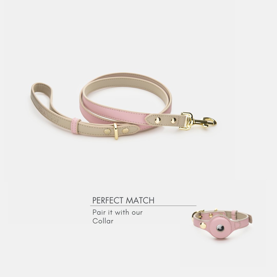 Leash 4ft - Vegan Leather - Cupertino Nina Woof