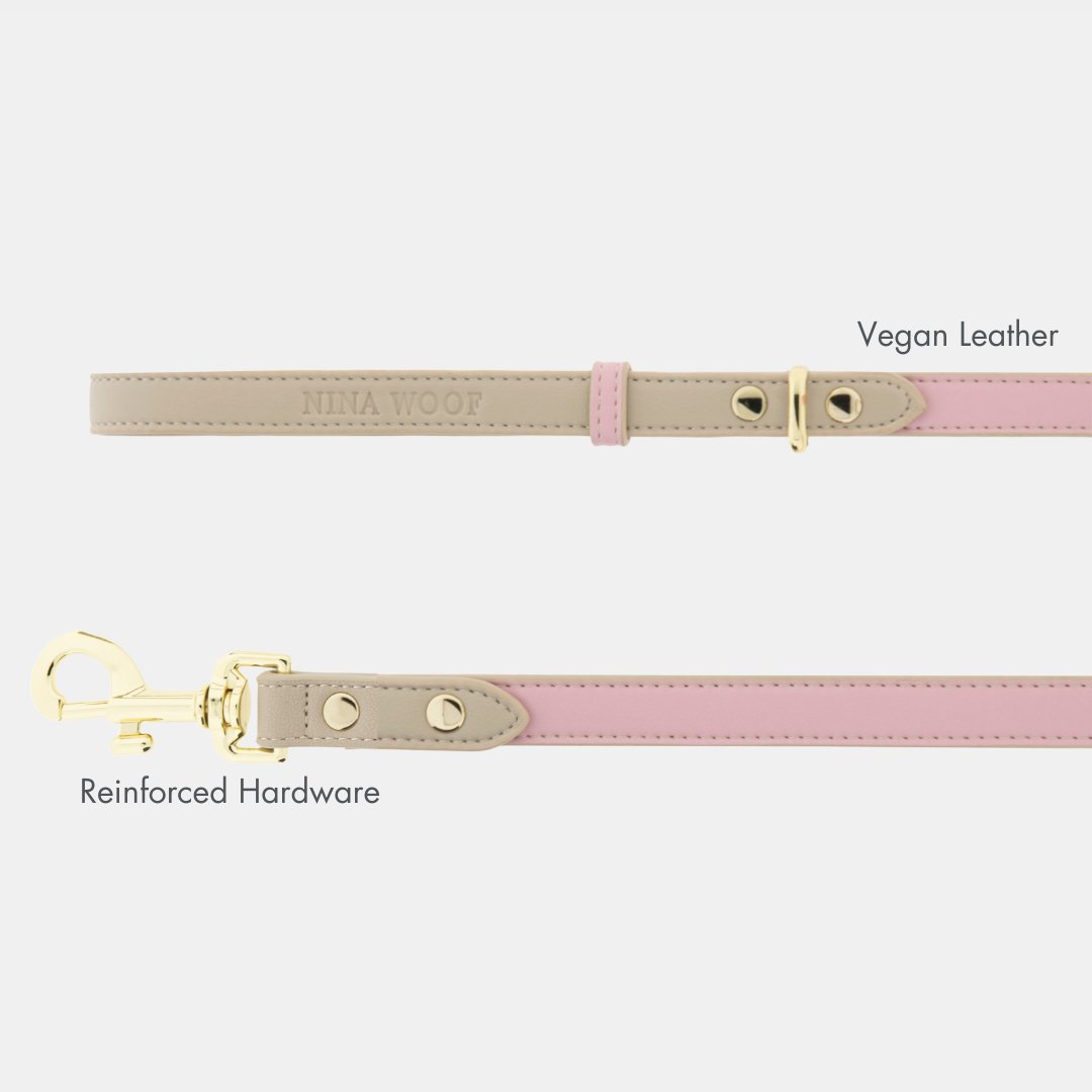 Leash 4ft - Vegan Leather - Cupertino Nina Woof