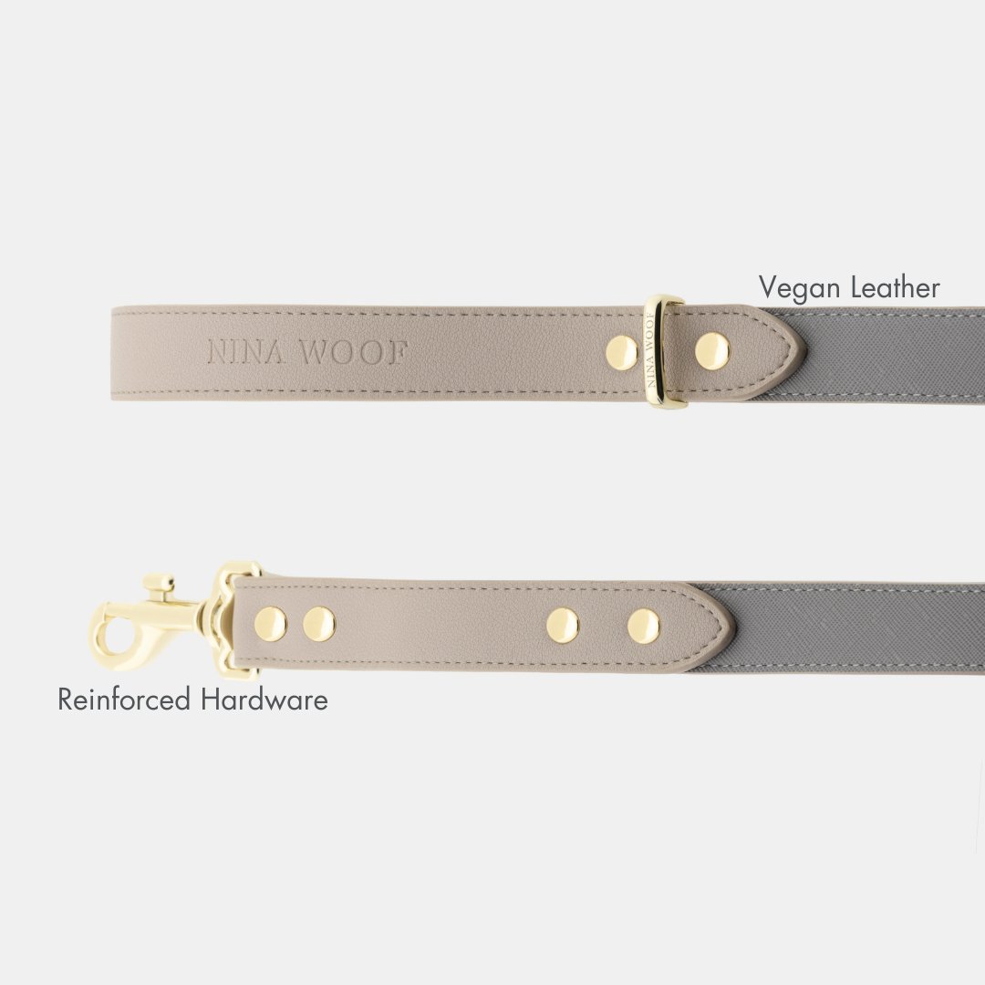 Leash 4ft - Vegan Leather - London Nina Woof