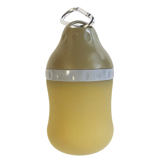 Silicone Travel Water Bottle for Dogs – Leak-Proof, Portable & Collapsible – Green/16oz American Pet Supplies