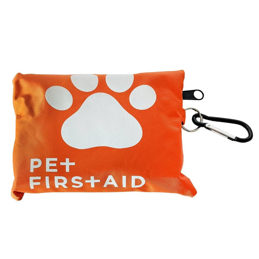 19-Piece Pet Travel First Aid Kit with Carabiner - Compact Emergency Care for Adventurous Pets American Pet Supplies