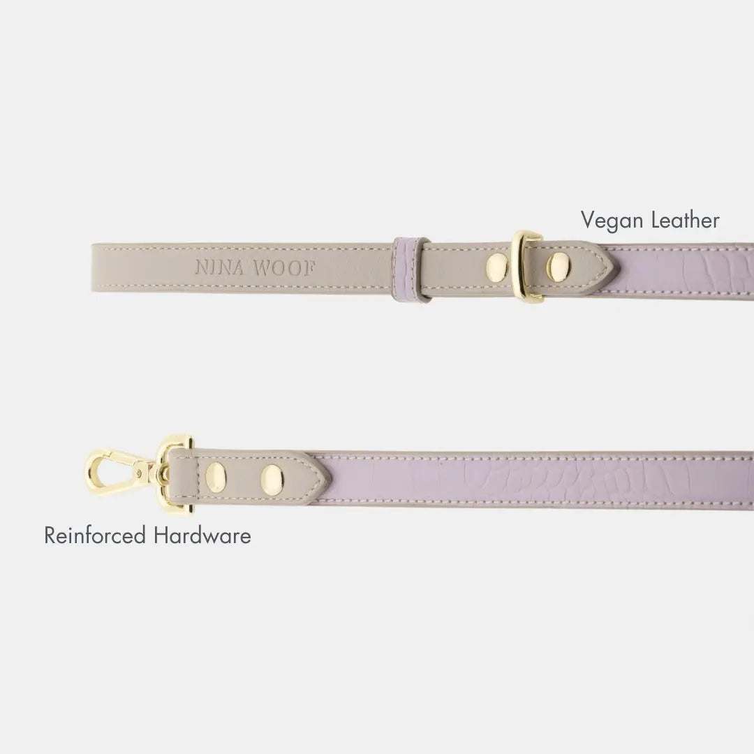 Leash 4ft - Vegan Leather - Milan Nina Woof