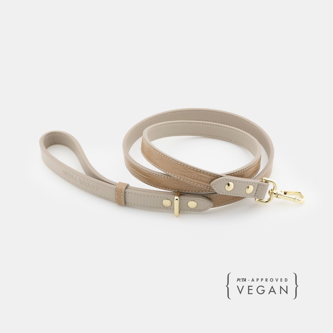 Leash 4ft - Vegan Leather - Milan Nina Woof