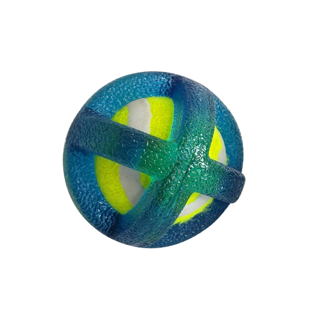 TPR-Coated Agility Tennis Ball Dog Toy, Small & Large Sizes