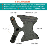 NeoAlly Upgraded Dog Surgical Recovery Vest for Dogs and Cats
