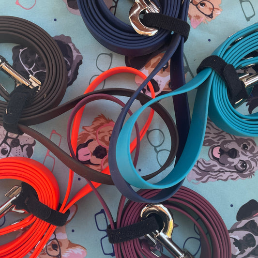 1/2 inch Biothane Standard leash Ulti-Mutt Toys