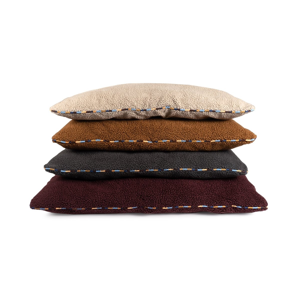 Orthopedic Foam Sherpa Pillow Dog Bed
