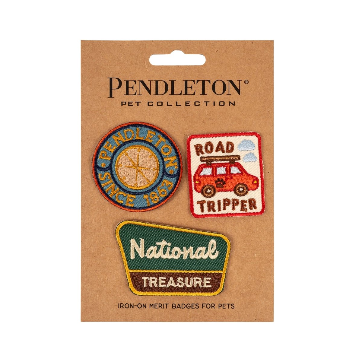 Pendleton x Scout's Honour Pet Merit Badges Pack 2 Pet design