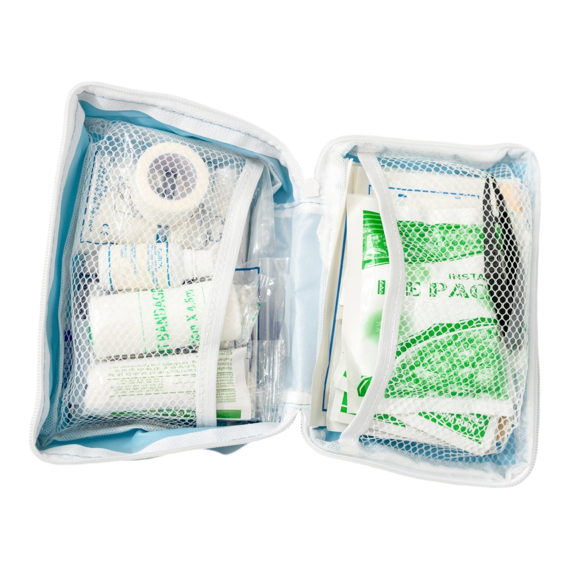 Country Living 50-Piece Pet Travel First Aid Kit for Emergencies, Safety, Adventure & On-the-Go Pet Care