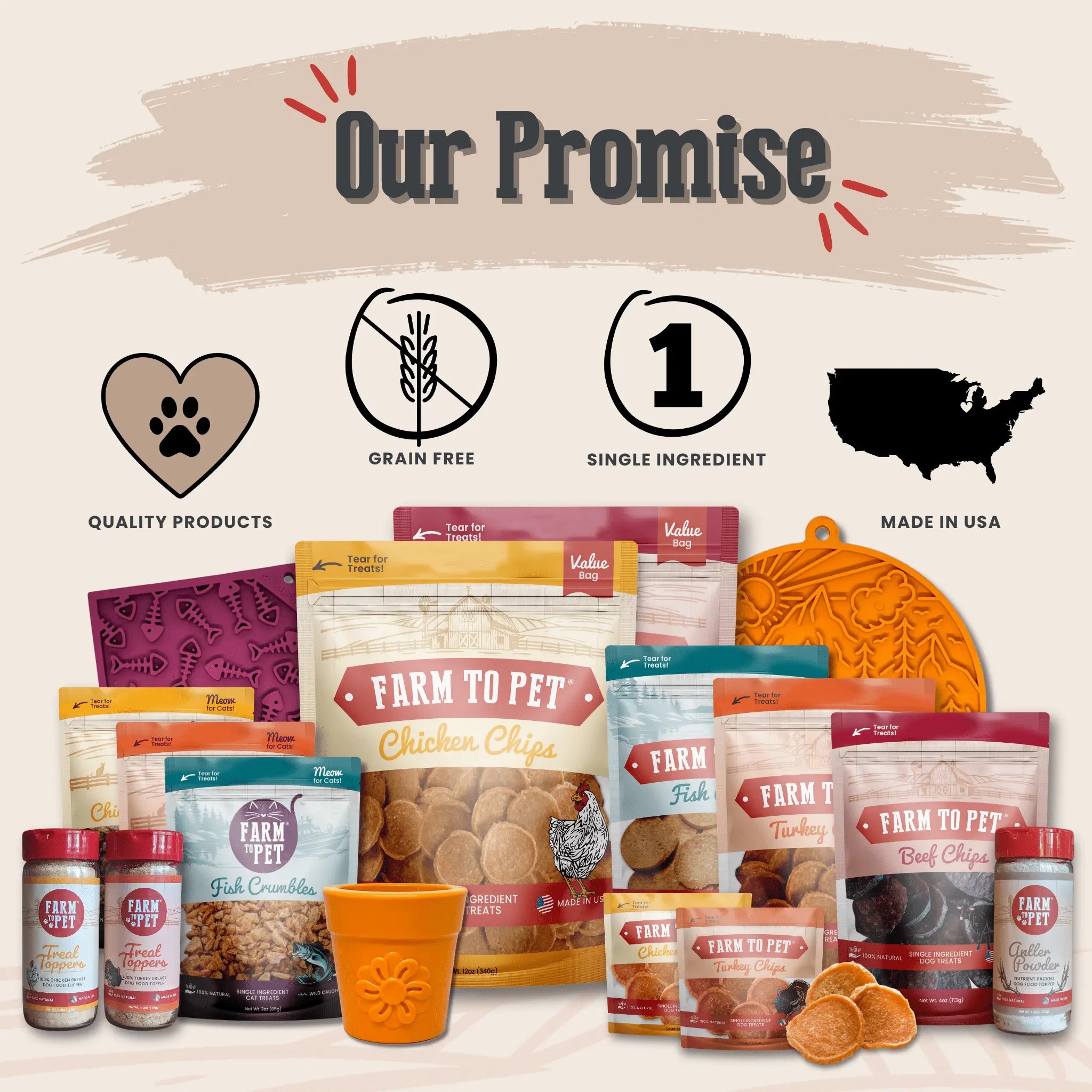 Pet Treat Molds Farm To Pet
