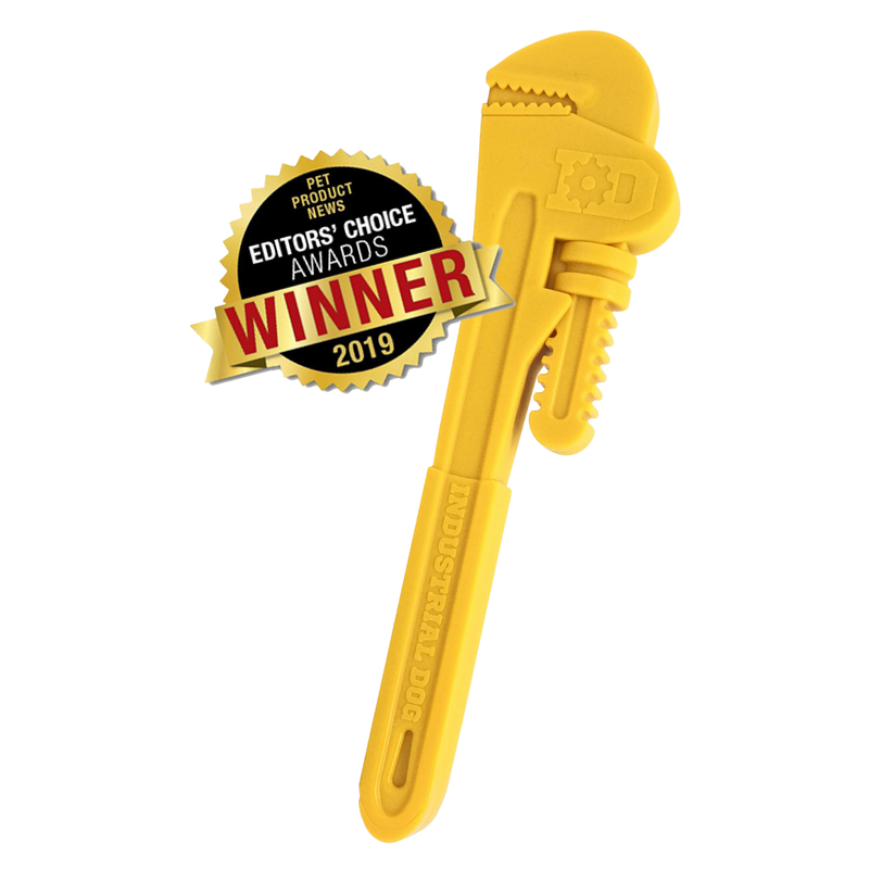 Pipe Wrench Nylon Dog Toy for Aggressive Chewers | USA Made | SodaPup