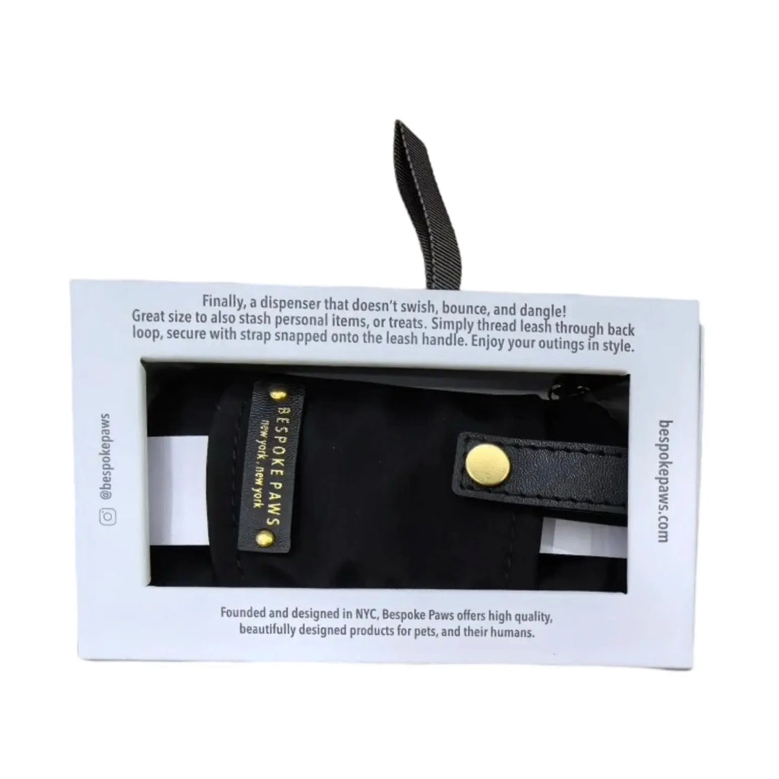 Pawsh Pouch—The Dangle-Free Waste Bag Dispenser