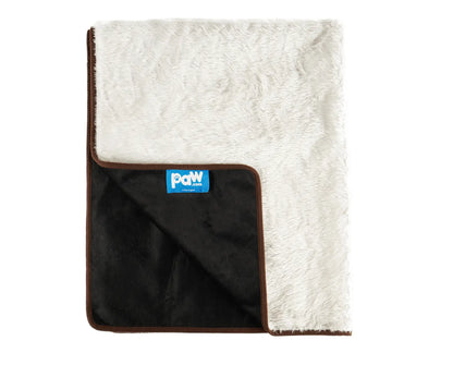 PupProtector™ Summer Short Fur Waterproof Throw Blanket - Polar White Paw.com
