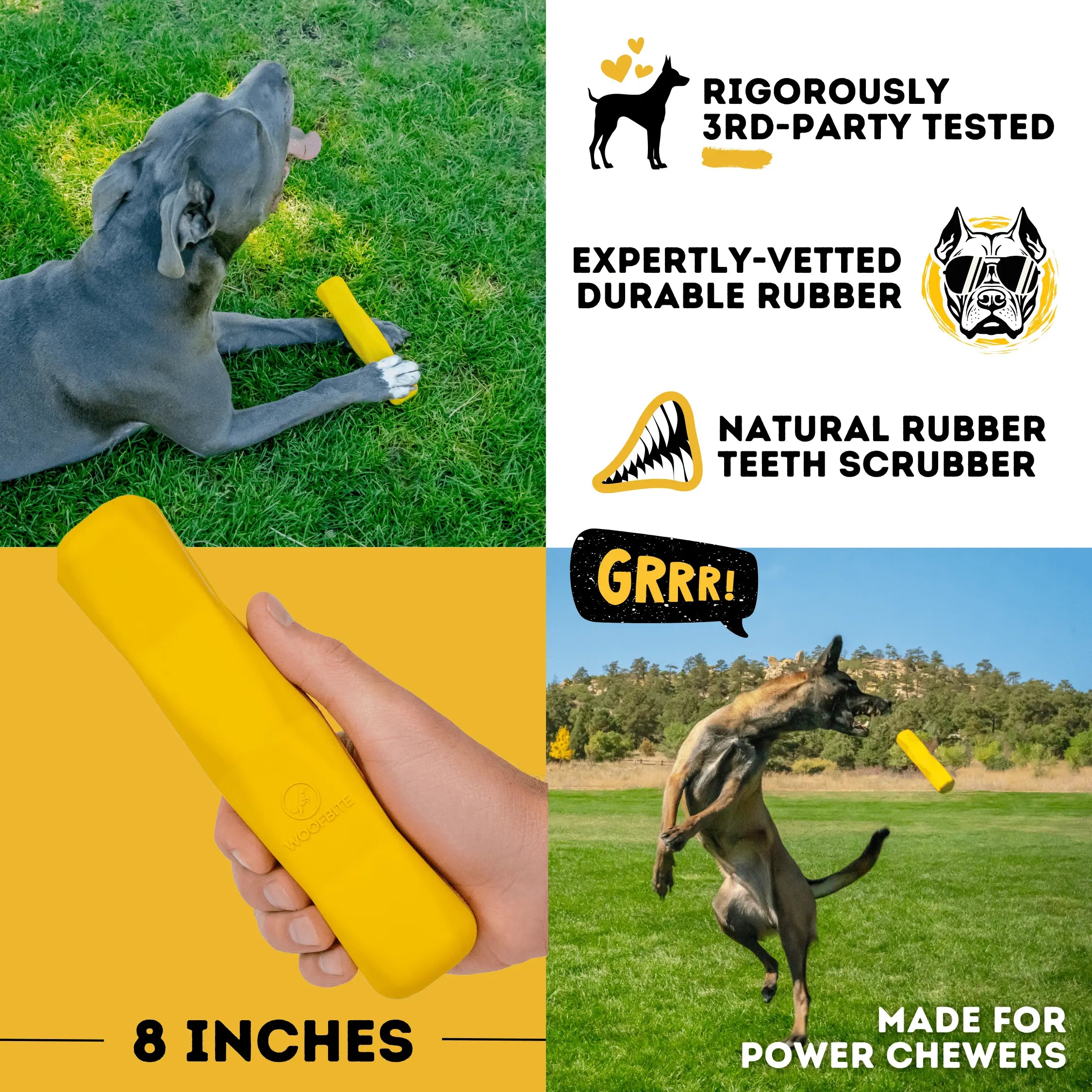 Power Stick Monster K9 Dog Toys