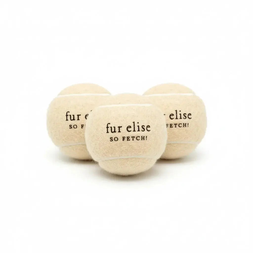 So Fetch! Tennis Ball Pack of 3 - Latte - K9 Outdoors