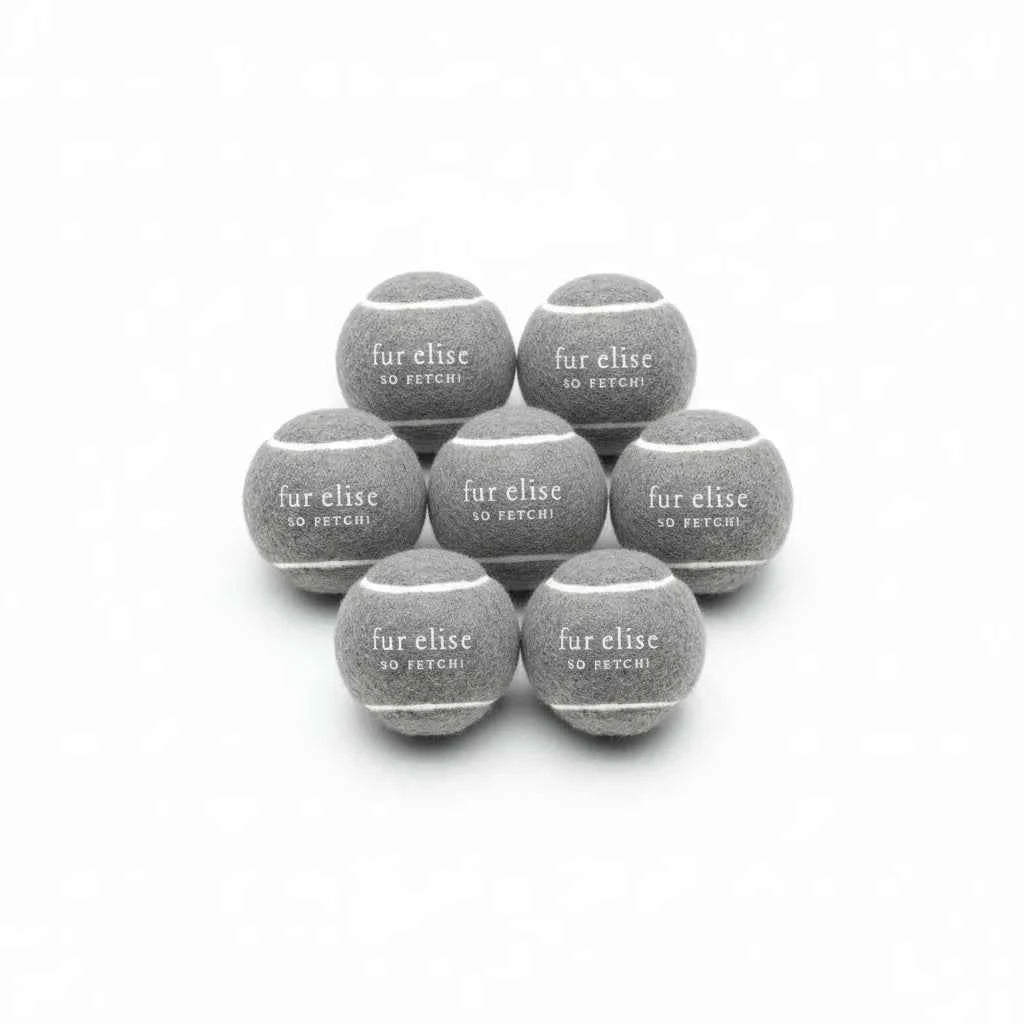 So Fetch! Tennis Ball Pack of 7 - Steel