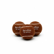 So Fetch! Tennis Ball Pack of 3 - Brune