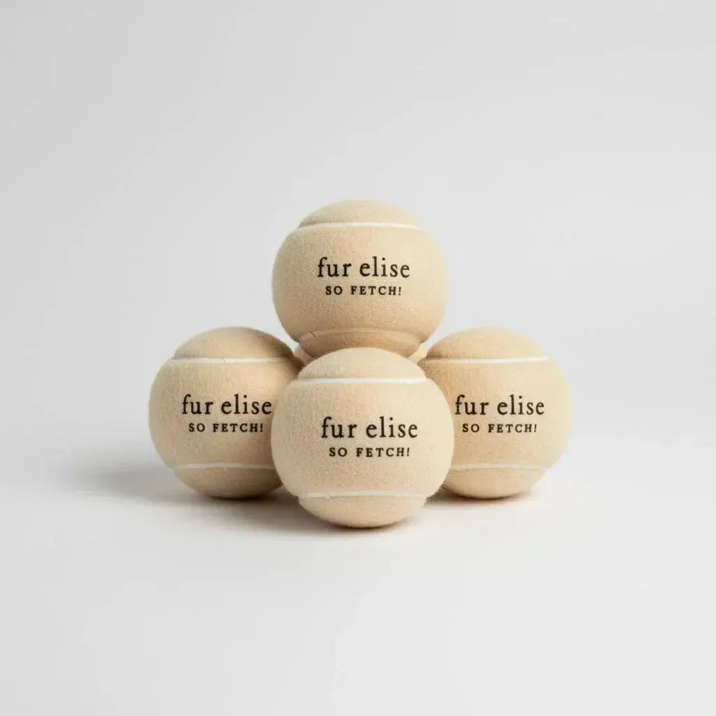 So Fetch! Tennis Ball Pack of 5 - Latte - K9 Outdoors