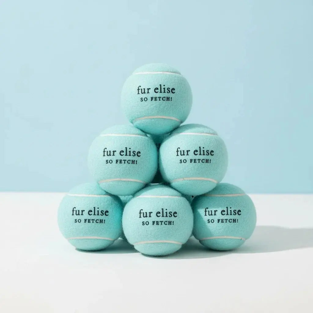 So Fetch! Tennis Ball Pack of 7 - Cloud - K9 Outdoors