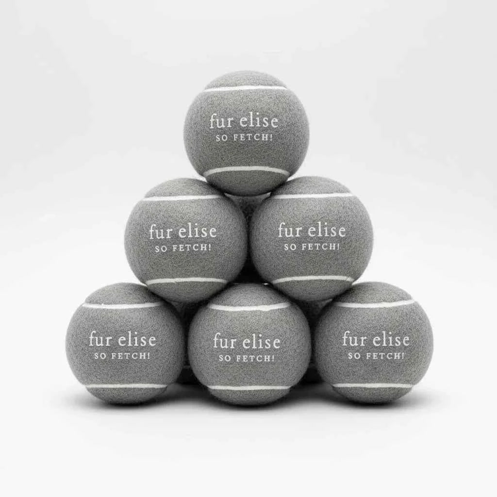 So Fetch! Tennis Ball Pack of 7 - Steel