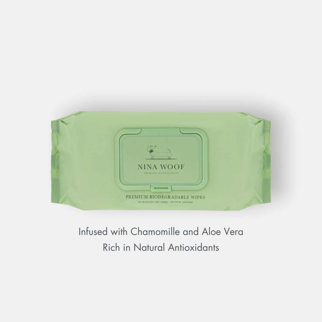 Premium Wipes - Biodegradable and Plant-Based Nina Woof
