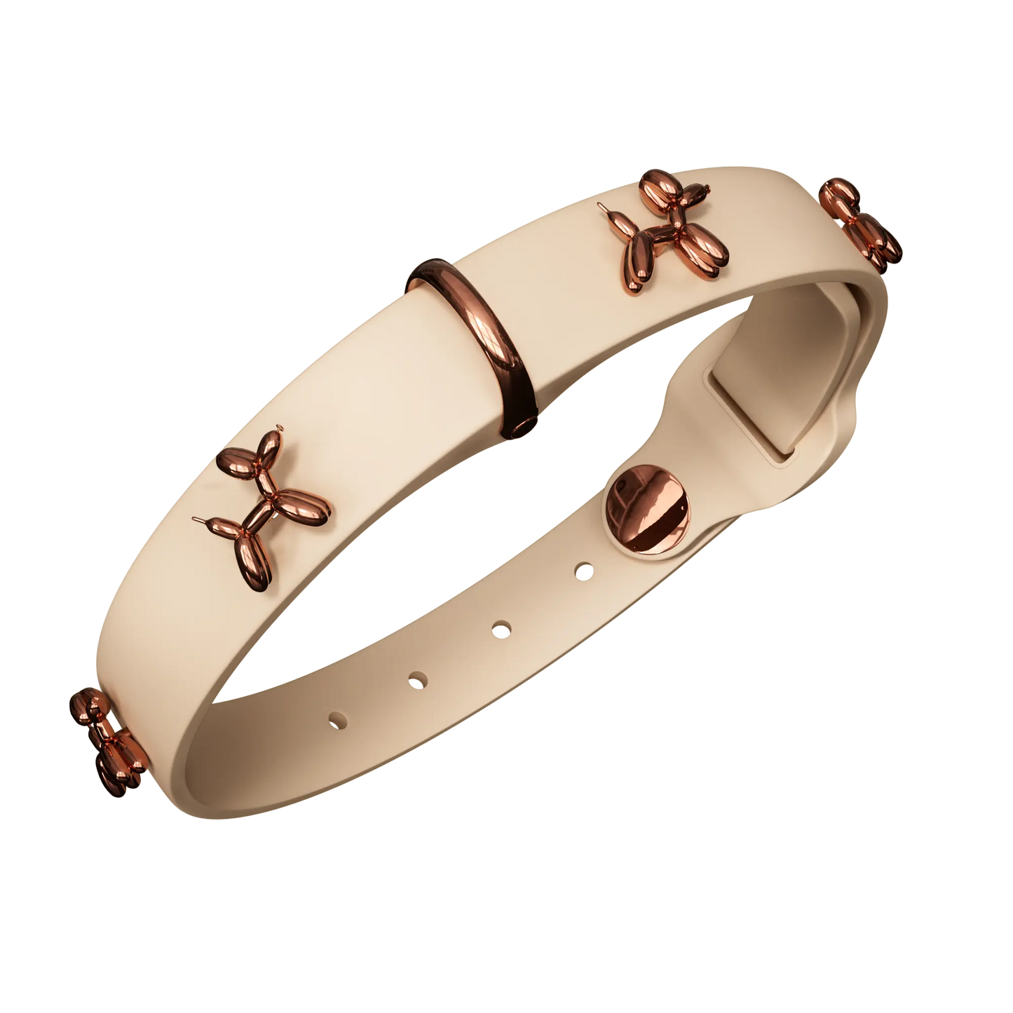 Ballon Beige Dog Collar | Premium Collar | SANDDOG SANDDOG
