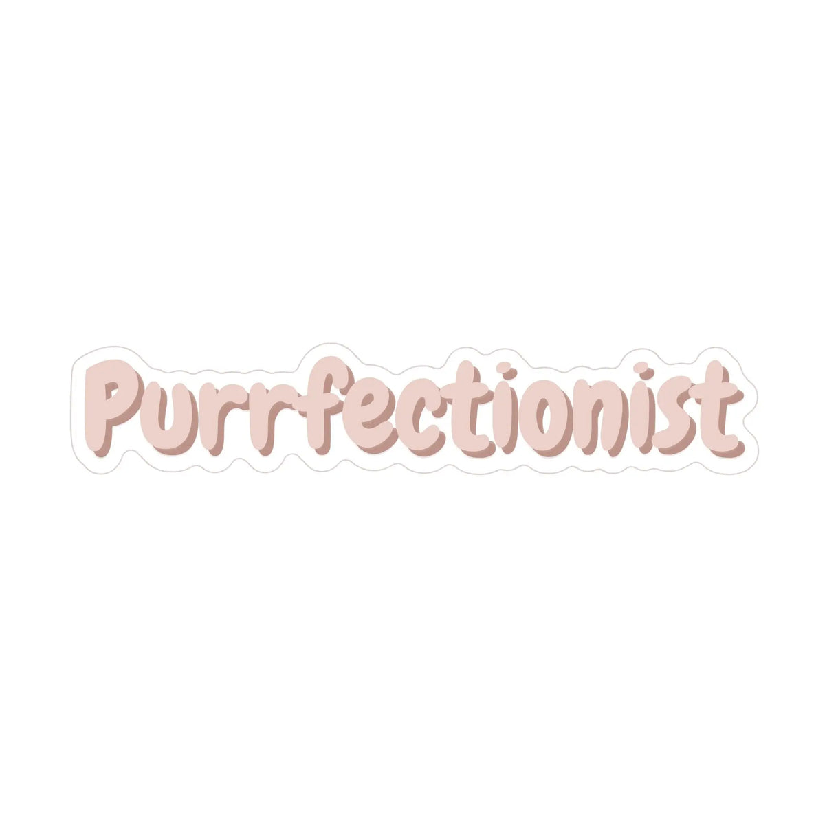 Fur Elise Purrfectionist Sticker