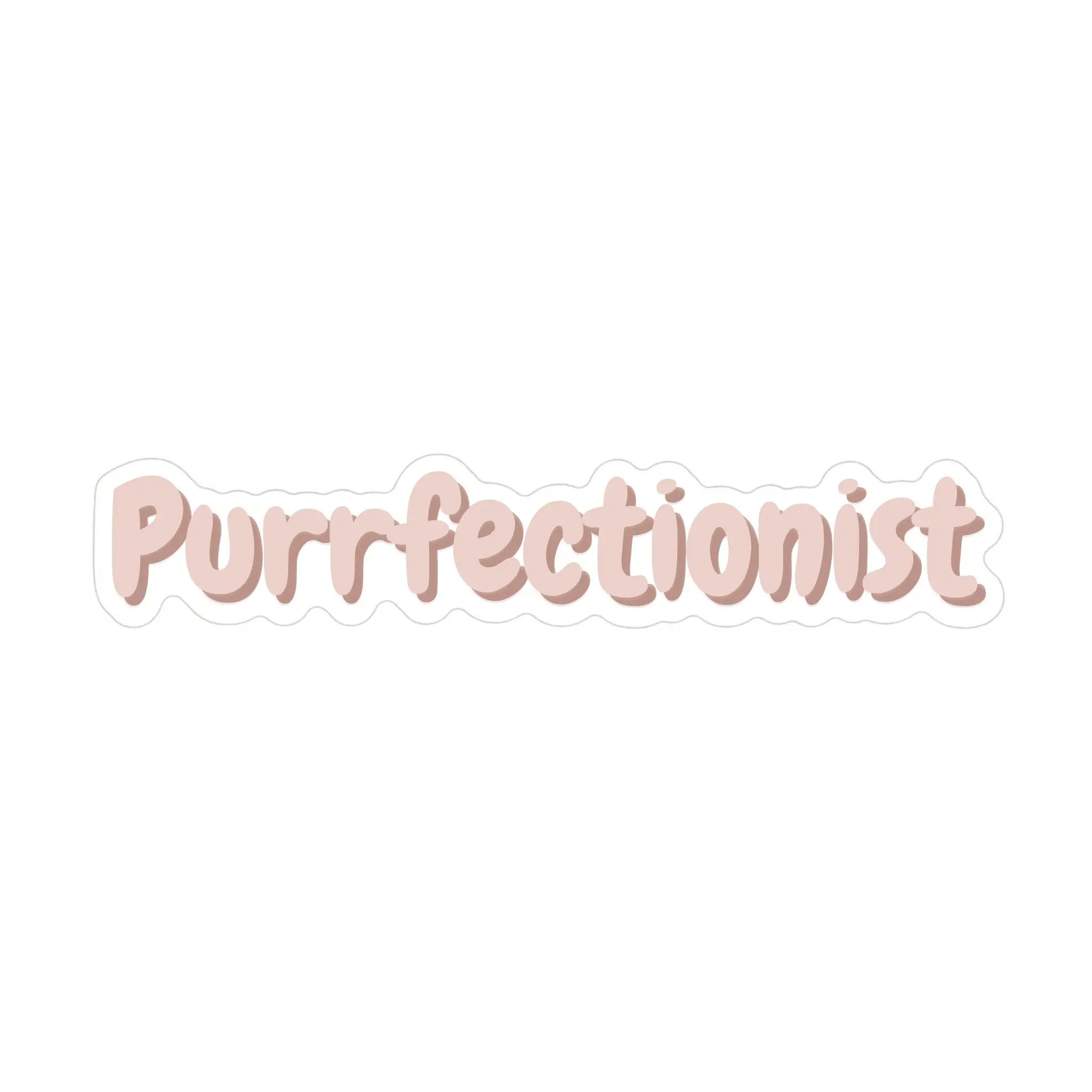Purrfectionist Sticker Elise Galleria