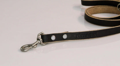 48" Genuine Leather Dog Leashes - Made in USA rōmng