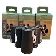 compostable plant-based dog poop bags
