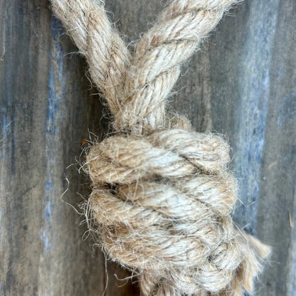 hemp rope dog tug toy rōmng