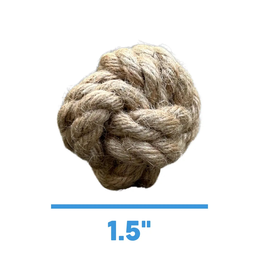 hemp rope dog tug toy rōmng