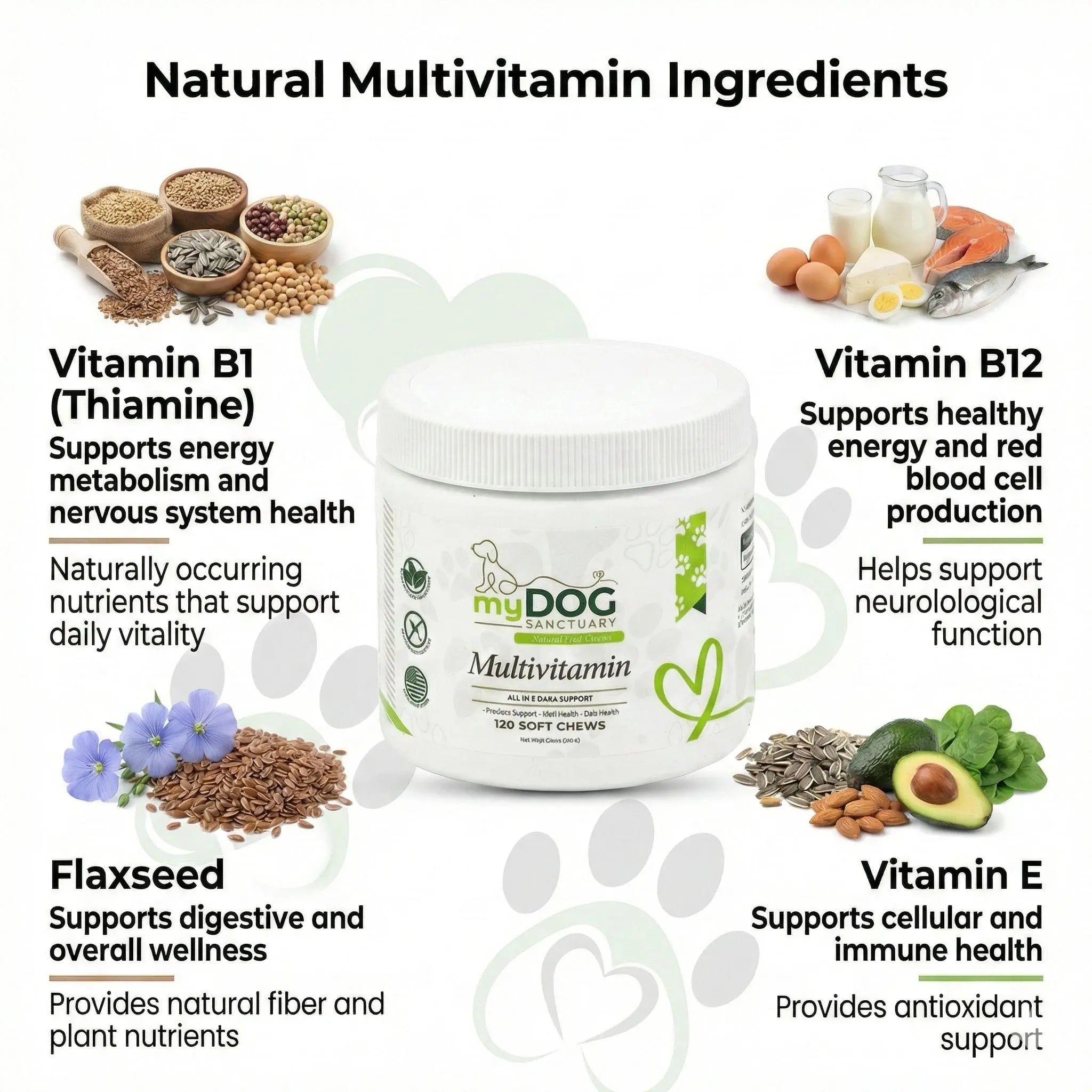 Sanctuary Strength Daily Multivitamin Chews My Dog Sanctuary