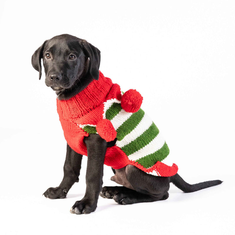 Christmas Elf Holiday Dog Sweater