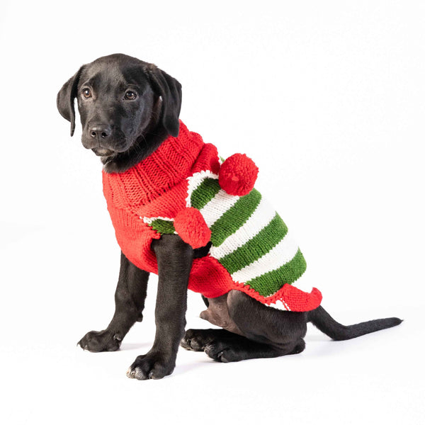 Christmas Elf Holiday Dog Sweater