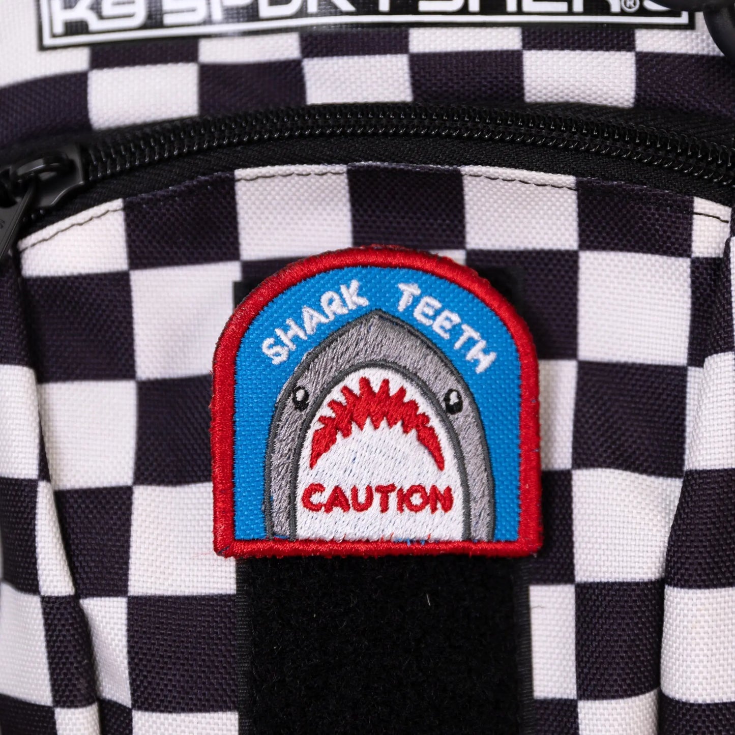 Shark Teeth Arch Patch K9 Sport Sack